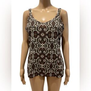 Prana   Lola Patterned Tank Top size XL